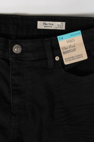 Dámské džíny  Marks & Spencer, Velikost L, Barva Černá, Cena  405,00 Kč
