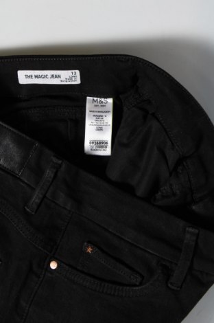 Dámské džíny  Marks & Spencer, Velikost M, Barva Černá, Cena  125,00 Kč