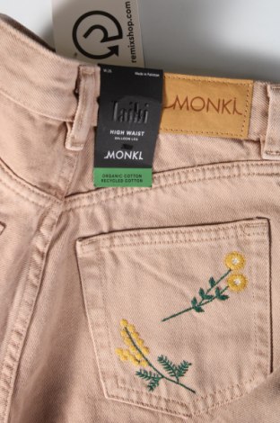 Damen Jeans Monki, Größe S, Farbe Beige, Preis € 40,72