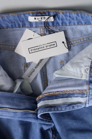 Dámské džíny  NA-KD, Velikost XS, Barva Modrá, Cena  404,00 Kč