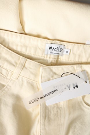 Dámske džínsy  NA-KD, Veľkosť S, Farba Žltá, Cena  9,11 €
