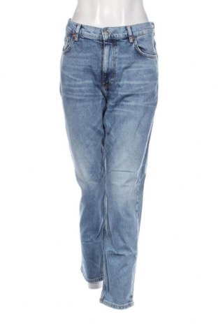 Dámske džínsy  Never Denim, Veľkosť L, Farba Modrá, Cena  13,95 €