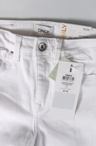 Γυναικείο Τζίν ONLY, Μέγεθος XXS, Χρώμα Λευκό, Τιμή 7,54 €
