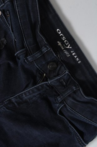 Dámske džínsy  Orsay, Veľkosť XS, Farba Modrá, Cena  5,12 €