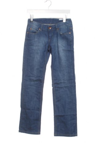 Damskie jeansy Outfitters Nation, Rozmiar S, Kolor Niebieski, Cena 41,74 zł