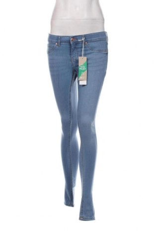 Дамски дънки Perfect Jeans By Gina Tricot, Размер M, Цвят Син, Цена 15,40 лв.