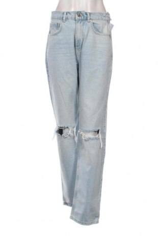 Дамски дънки Perfect Jeans By Gina Tricot, Размер M, Цвят Син, Цена 34,65 лв.