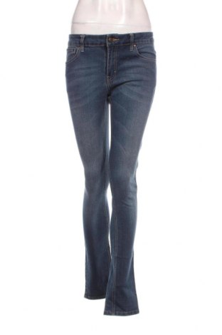 Дамски дънки Perfect Jeans By Gina Tricot, Размер M, Цвят Син, Цена 6,80 лв.