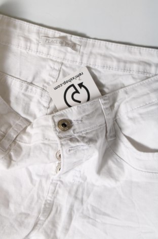 Damen Jeans Place du Jour, Größe M, Farbe Weiß, Preis € 20,18