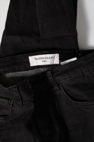 Damen Jeans Queen Hearts, Größe S, Farbe Grau, Preis 3,03 €