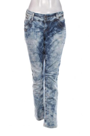 Damen Jeans Rainbow, Größe L, Farbe Blau, Preis € 3,41