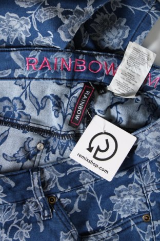 Γυναικείο Τζίν Rainbow, Μέγεθος XL, Χρώμα Μπλέ, Τιμή 10,76 €