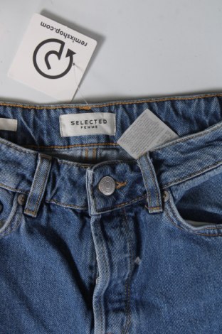 Damskie jeansy Selected Femme, Rozmiar XS, Kolor Niebieski, Cena 126,44 zł