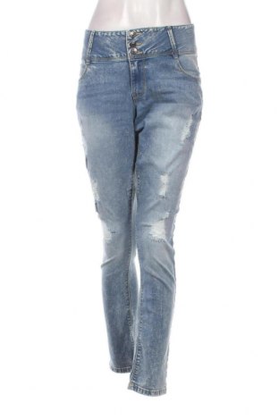 Damskie jeansy Seventy Seven, Rozmiar XL, Kolor Niebieski, Cena 67,41 zł