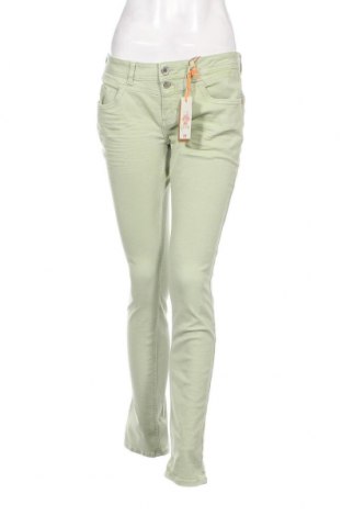 Damen Jeans Street One, Größe L, Farbe Grün, Preis 23,97 €