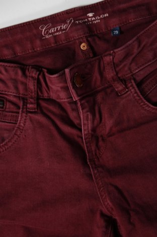 Dámské džíny  Tom Tailor, Velikost M, Barva Červená, Cena  285,00 Kč