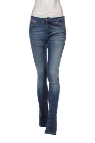 Дамски дънки Tommy Jeans, Размер L, Цвят Син, Цена 122,40 лв.