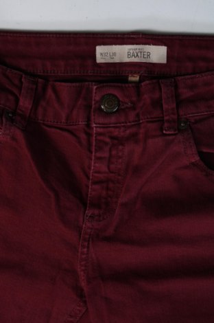 Damskie jeansy Topshop Moto, Rozmiar XL, Kolor Czerwony, Cena 32,79 zł