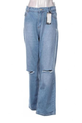 Damskie jeansy Trendy, Rozmiar XL, Kolor Niebieski, Cena 79,70 zł