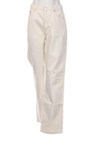 Γυναικείο Τζίν Weekday, Μέγεθος L, Χρώμα Λευκό, Τιμή 21,57 €