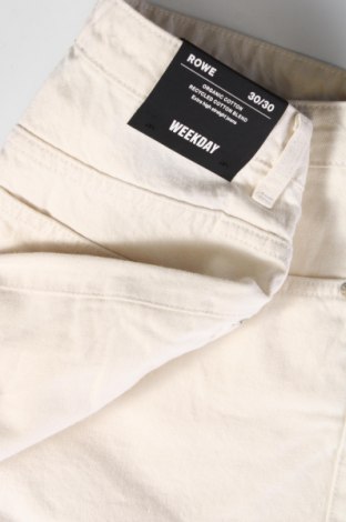 Damen Jeans Weekday, Größe M, Farbe Weiß, Preis € 10,55
