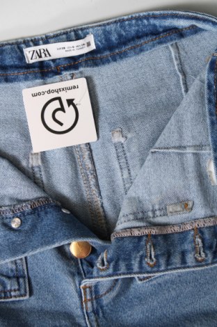 Dámske džínsy  Zara, Veľkosť M, Farba Modrá, Cena  16,58 €