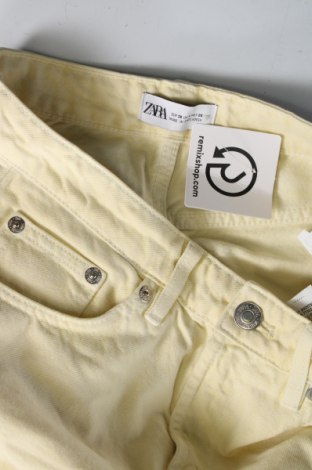 Dámske džínsy  Zara, Veľkosť S, Farba Žltá, Cena  8,40 €