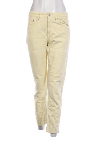 Γυναικείο Τζίν Zara, Μέγεθος S, Χρώμα Κίτρινο, Τιμή 8,40 €