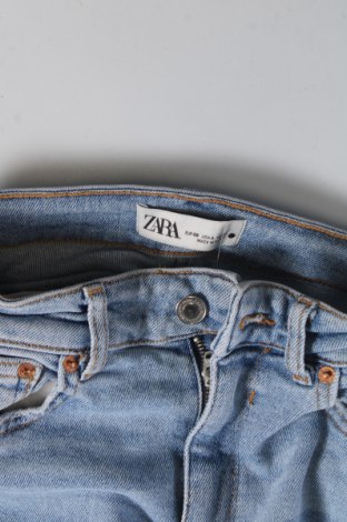 Дамски дънки Zara, Размер S, Цвят Син, Цена 27,05 лв.