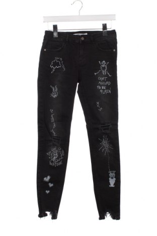 Dámské džíny  Zara, Velikost XS, Barva Černá, Cena  342,00 Kč