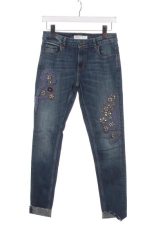 Dámské džíny  Zara, Velikost XS, Barva Modrá, Cena  300,00 Kč