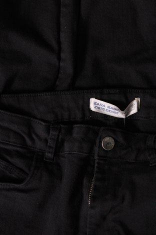 Дамски дънки Zara, Размер L, Цвят Черен, Цена 15,39 лв.