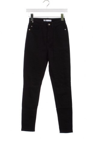 Дамски дънки Zara, Размер XS, Цвят Черен, Цена 10,80 лв.