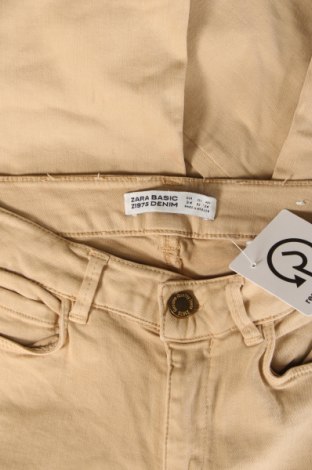 Damen Jeans Zara, Größe XS, Farbe Beige, Preis 3,76 €