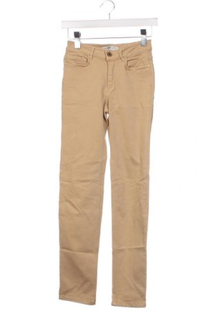 Dámské džíny  Zara, Velikost XS, Barva Béžová, Cena  90,00 Kč