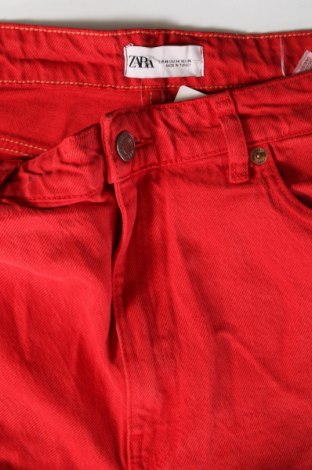 Γυναικείο Τζίν Zara, Μέγεθος XL, Χρώμα Κόκκινο, Τιμή 16,70 €