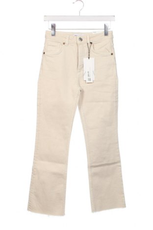 Damen Jeans Zara, Größe XS, Farbe Ecru, Preis 19,01 €