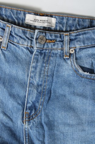 Dámské džíny  Zara, Velikost XS, Barva Modrá, Cena  215,00 Kč