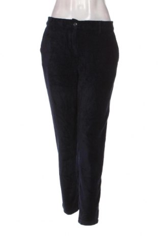 Pantaloni de velvet de femei, Mărime L, Culoare Albastru, Preț 36,25 Lei