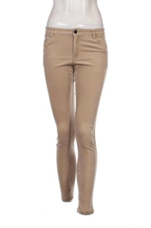 Pantaloni de velvet de femei, Mărime S, Culoare Bej, Preț 95,39 Lei
