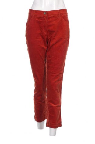 Pantaloni de velvet de femei Brax, Mărime L, Culoare Maro, Preț 102,89 Lei