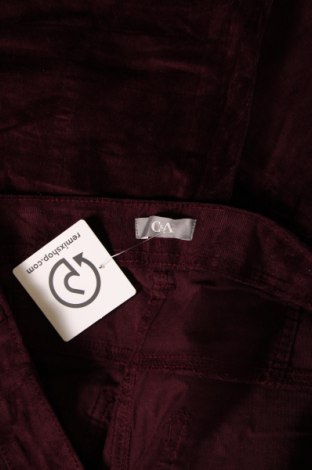 Γυναικείο κοτλέ παντελόνι C&A, Μέγεθος XXL, Χρώμα Ρόζ , Τιμή 17,94 €