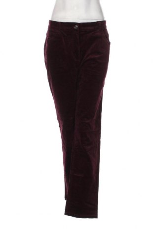 Pantaloni de velvet de femei C&A, Mărime XXL, Culoare Roz, Preț 95,39 Lei