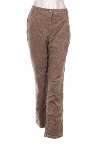 Pantaloni de velvet de femei C&A, Mărime XL, Culoare Bej, Preț 27,66 Lei