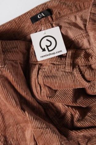 Γυναικείο κοτλέ παντελόνι C&A, Μέγεθος M, Χρώμα Καφέ, Τιμή 17,94 €