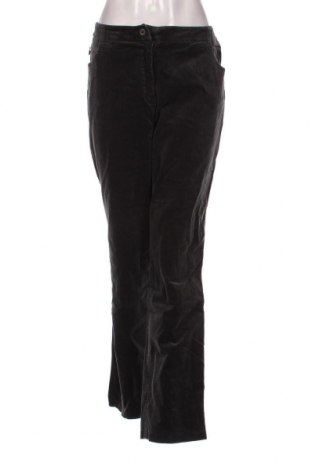 Γυναικείο κοτλέ παντελόνι Canda, Μέγεθος XL, Χρώμα Γκρί, Τιμή 3,86 €