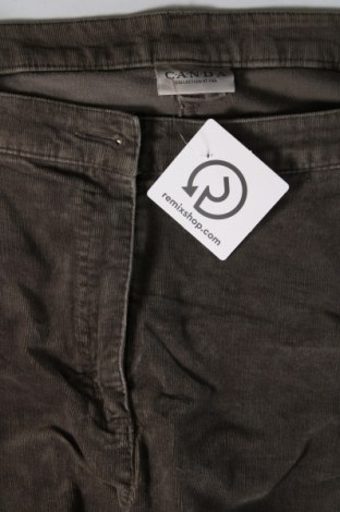 Pantaloni de velvet de femei Canda, Mărime XXL, Culoare Bej, Preț 42,17 Lei