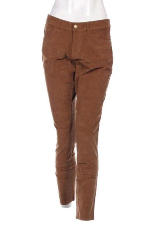 Pantaloni de velvet de femei Conbipel, Mărime XL, Culoare Bej, Preț 29,67 Lei