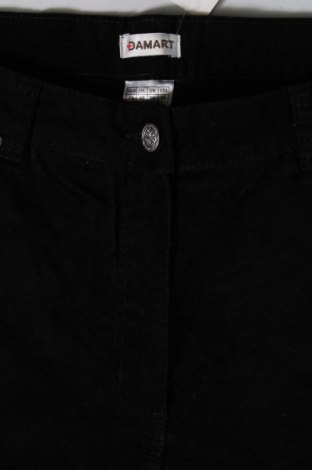 Γυναικείο κοτλέ παντελόνι Damart, Μέγεθος XXL, Χρώμα Μαύρο, Τιμή 8,90 €
