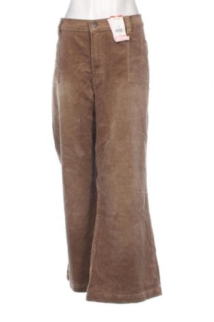 Pantaloni de velvet de femei East Coast, Mărime 3XL, Culoare Maro, Preț 70,41 Lei